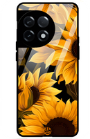 Sunflower Glass Case