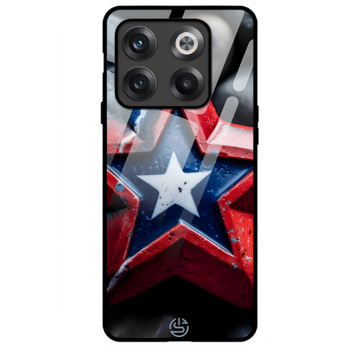 Captian America Glass Case