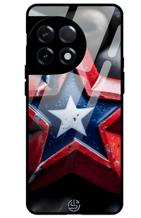 Captian America Glass Case