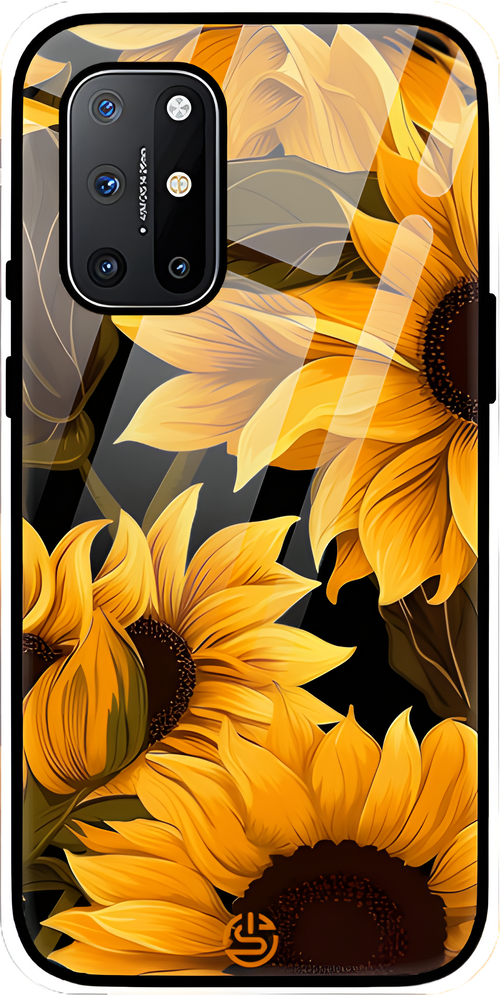 Sunflower Glass Case