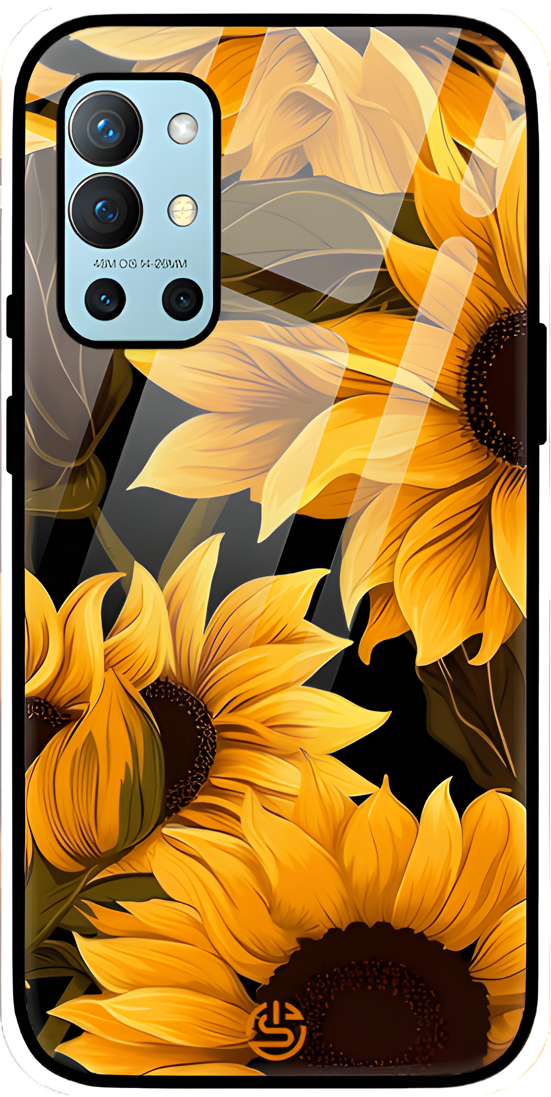 Sunflower Glass Case