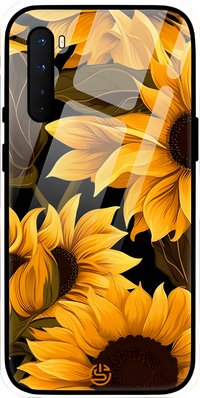 Sunflower Glass Case