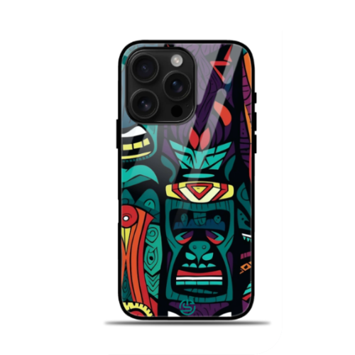 Ancient Tribe IPhone Glass Case